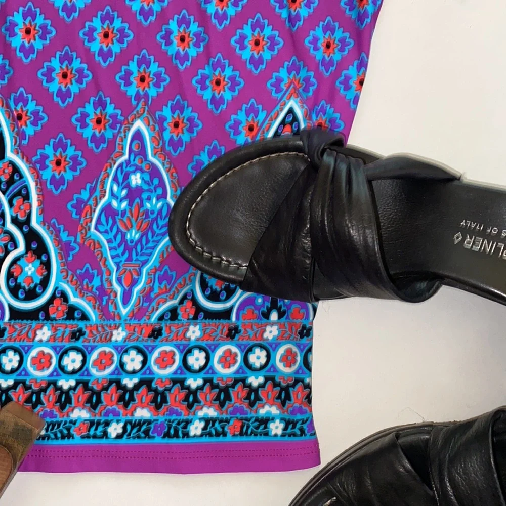 ❤️HOST PICK❤️🏊‍♀️NANETTE LEPORE SWIM Moroccan Deep V Swim Suit Cover-Up - Picture 3 of 10